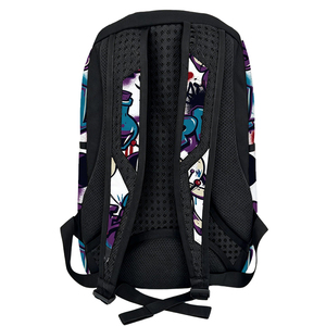 Fashion Printed Designer Bags for Teenagers Graffiti Back Pack Travel Kids School Bags College Student <strong>Backpack</strong> with Custom logo - Product Image 4