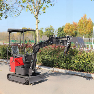 Mini Excavadora Compacta de 1 Tonelada, Micro Excavadora Pequeña para Jardín, Huerto y Trabajo Agrícola, Motor Kubota Opcional - Product Image 2