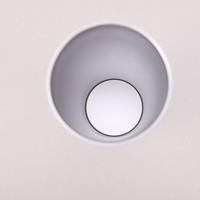 Gobelet isotherme blanc en acier inoxydable de 20 oz à double paroi, vierge pour sublimation, avec couvercle portable à paille rabattable à vis