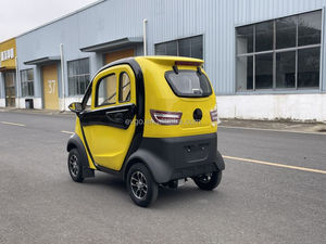 รถสี่ล้อไฟฟ้าสองประตูใหม่ พวงมาลัยซ้าย กล้องมองหลัง ภายในสีเข้ม สไตล์ออฟโรดในเมือง ผลิตโดยผู้ผลิตจีน - Product Image 4