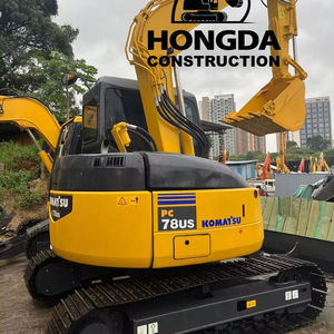 Pelleteuse PC78-8 Komatsu d'occasion à vendre Mini pelleteuse sur chenilles de 8 tonnes d'occasion avec composants de moteur à noyau Modèles PC60 PC55 - Product Image 1