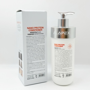 ALAPEX Keratin-Plex Biotin Nano Protein Shampoo & Conditioner Set Reparador para Cabello Seco, Dañado, Rizado y Teñido, 750ML - Product Image 3
