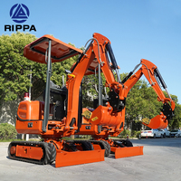 Rippa - Mini Excavator, Small Micro Escavator, Digger