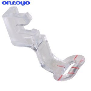 # Pied presseur en plastique transparent (P) pour machines à broder Janome, <span class=keywords><strong>Elna</strong></span>, Kenmore, accessoires de couture - Product Image 3