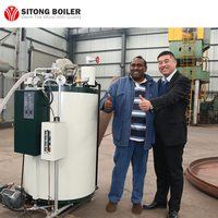 Chaudière industrielle verticale à vapeur YuTong à basse pression pour gaz, mazout et eau, 700 kg, rendement 92-96%, prix