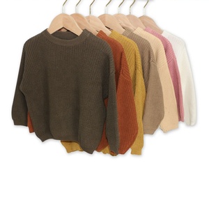 Suéter Holgado de Punto para Niñas, Estilo Informal, Cómodo, para Otoño - Product Image 5