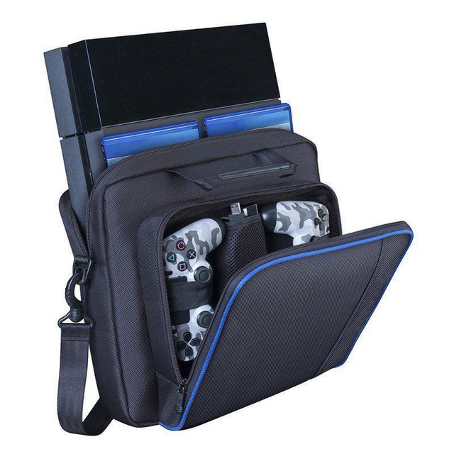 Waterproof PS4 Bag, Hard case for PSP PS4 Slim,Store Sony Playstation, Gaming Accessories Console Carrying Travel Case