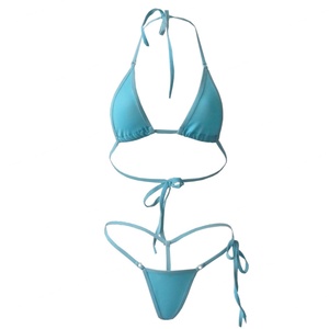 Traje de Baño Triangular Sexy OUTPACE Personalizado, Nuevo Diseño 2024, Fabricantes de Bikinis, Bikini de Tiras para Mujer, Traje de Baño de 2 Piezas - Product Image 5