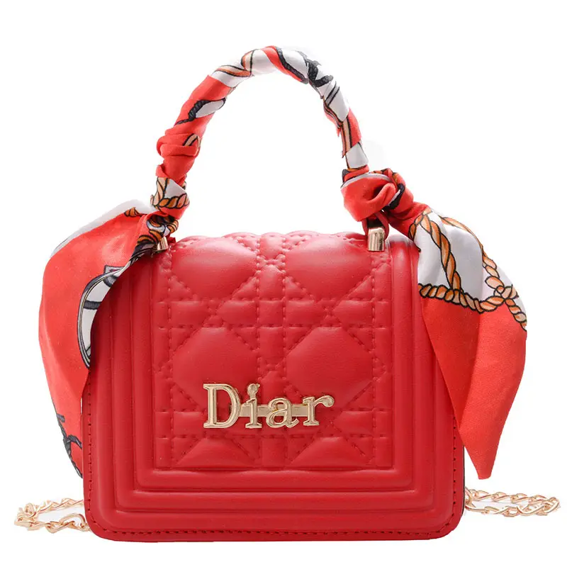 2021 kids bag girls' fashion handbag with mini cute girls' wallet with PU coin purse