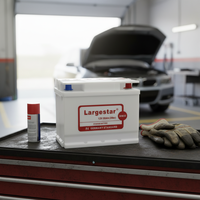 Batterie de voiture au plomb-acide 12V 55Ah DIN55 à charge sèche, nouvelle, la meilleure, 440CCA