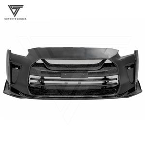 Pare-chocs avant en Fiber de carbone pour Nissan GTR R35, jouet de voiture semi-forgé, Style <span class=keywords><strong>Secret</strong></span>, de 2008 à 2019 - Product Image 2