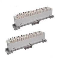 UL94-V0 KRONE IDC 8 paires 10 paires 10 voies Module de profil LSA-Plus GDT 3 pôles 10 paires LSA Plus bornier module krone