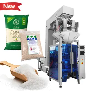 Vertical automática bolsa de 1 kg de sal gránulo de azúcar máquina de embalaje de sal