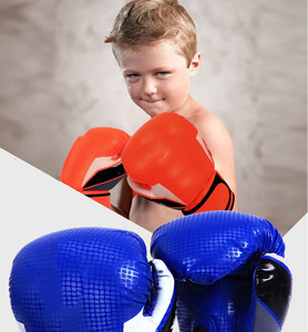 Gants de <span class=keywords><strong>boxe</strong></span> pour enfants et tout-petits, gants d'entraînement unisexes, 6 oz, matériau PU, entraînement et combat, emballage cassé - Product Image 1