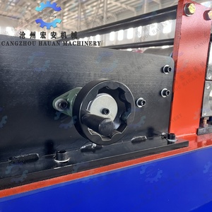 Construction Colored Glaze Steel Roof <b>Tile</b> Forming Machine / Roof <b>Tile</b> Machine with PLC Control and Gear/Bearing Components - Product Image 4