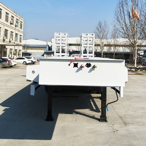 Semirremolque de plataforma baja de 3/4 ejes Fengniao de alta resistencia, capacidad de carga de 1-2 toneladas, 12.5x2.5x1.5m, origen Shandong - Product Image 1