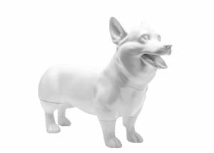 KJ-W gros vêtements pour animaux de compagnie affichage Mannequin chien fibre de verre <span class=keywords><strong>Corgi</strong></span> chien modèle pour chiens vêtements affichage - Product Image 4