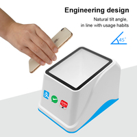Lecteur de codes 2D/QR de paiement mobile de bureau Luckydoor K-EW60 en stock
