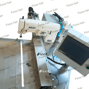 Machine à injecter des extensions de cheveux en ruban adhésif, <span class=keywords><strong>ligne</strong></span> de production automatique, machine à injecter des fils - Product Image 1