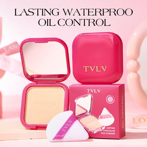 TVLV Natural Mineral Lightweight Private Label longa duração maquiagem impermeável Matte Face Pressed Setting Powder - Product Image 4