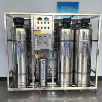 Kunden spezifische industrielle Umkehrosmose-Wasser aufbereitung anlage 5 7 Stufen Filter UV-Ozon generator Edelstahl tank