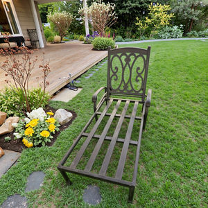 Conjunto de <span class=keywords><strong>Tumbonas</strong></span> de Aluminio Fundido de Primera Calidad para Exteriores, Resistentes a la Oxidación y a los Rayos UV, Precio de Fábrica para Jardín o Patio Trasero de Villa - Product Image 6