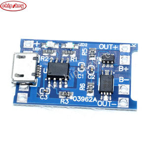 #19J033 <span class=keywords><strong>TP4056</strong></span> <span class=keywords><strong>5V</strong></span> <span class=keywords><strong>Micro</strong></span> <span class=keywords><strong>USB</strong></span> โมดูลชาร์จ18650 <span class=keywords><strong>1A</strong></span> บอร์ดอิเล็กทรอนิกส์ที่ชาร์จ1st สำหรับแบตเตอรี่ลิเธียม - Product Image 4