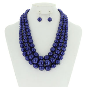 Collar de Cuentas de Colores Vintage Hecho a Mano, Estilo Natural, Unisex, Regalo de Boda, Hinduismo - Product Image 1