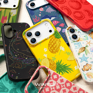 Tùy chỉnh sinh thái thân thiện phân hủy sinh học rơm lúa mì TPU trường hợp điện thoại cho Iphone 17 Pro Max bền vững di động Phụ Kiện mẫu thiết kế - Product Image 2