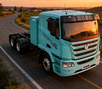 Cabeza tractora diésel Chery 6x4 con volante a la izquierda, transmisión automática, Euro 5, camión de nueva energía de alta capacidad con sistema de seguridad y estabilidad.