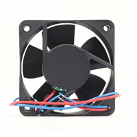 Ventilateur axial de refroidissement pour châssis et armoire 612NH 6cm 12V DC 1.8W 43m3/h 5600rpm 60x60x25mm 6025 avec roulement à billes