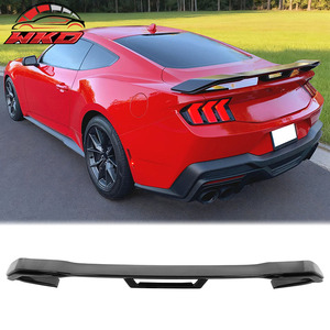 Alerón Trasero Estilo Dark Horse en Negro Brillante para Ford Mustang 2024-2026 - Product Image 1