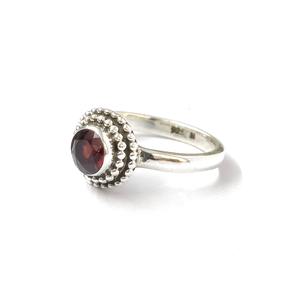 แหวนโกเมนเงินแท้ 925 แหวนพลอยโกเมน งานแฮนด์เมด คอลเลคชั่นแหวนสวย เครื่องประดับเงิน ราคาขายส่ง - Product Image 4