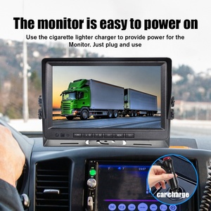 Sistema de Monitoreo AHD de 9 Pulgadas para Camiones, Cámara de Reversa ADAS, Kit de Ayuda para Reversa de Camiones, Espejo con Monitor de 7 Pulgadas - Product Image 3