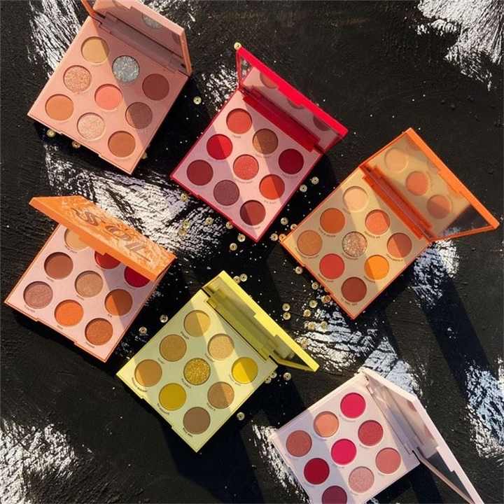 Палитра теней для век с высоким содержанием пигмента, цвета для макияжа, частная торговая марка