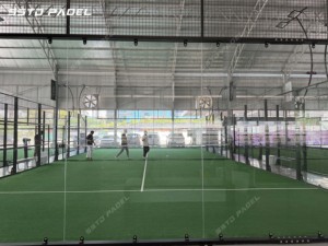 SSTD <span class=keywords><strong>PADEL</strong></span> Extérieur Super Panoramique Paddle Sports Usine Personnalisée Cancha De <span class=keywords><strong>Padel</strong></span> Luxe <span class=keywords><strong>Padel</strong></span> <span class=keywords><strong>Tennis</strong></span> Court - Product Image 3