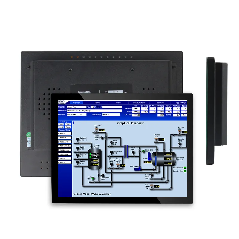 IOT/HMI/automática de pantalla táctil de 10,1 pulgadas capacitiva touch monitor industrial