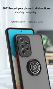 เคสฝาหลังไฮบริดพร้อมห่วงสำหรับซัมซุงกาแล็คซี่ A33 A53 <span class=keywords><strong>A52</strong></span> A70S A71 A50S A30S A50 A40 A42 - Product Image 2