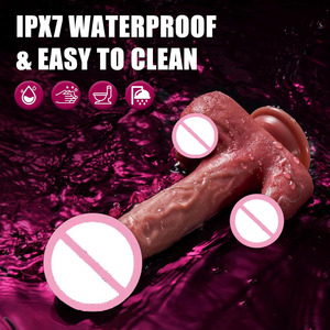 8,7 Zoll Realistischer Stoßender Dildo Leckender Vibrator Anale Klitoris G-Punkt Stimulation Heizung Fernbedienung Erwachsenen-Sexspielzeug für Frauen - Product Image 6