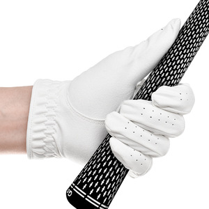 Guantes de golf blancos, talla única, tela de microfibra, mano derecha, unisex, protección para la palma - Product Image 3