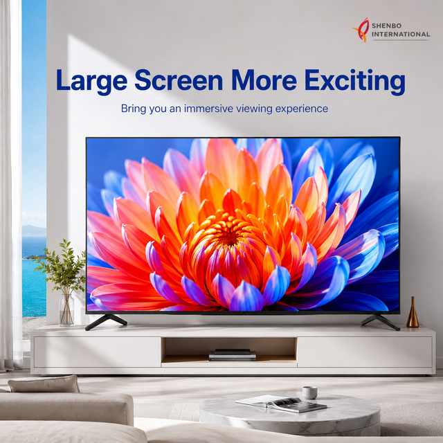 High Quality Large Screen Television Smart LED TV With Energy Saving Design for Residential and Commercial Use