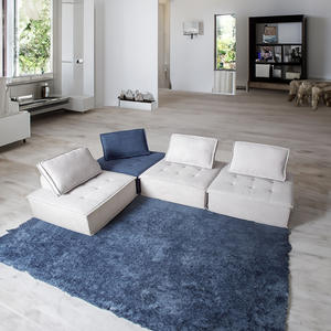 Italian Normcore Tofu Block moderno sofà semplice Set libera combinazione tessuto modulo <span class=keywords><strong>quadrato</strong></span> spugna per <span class=keywords><strong>soggiorno</strong></span> piccolo appartamento - Product Image 1