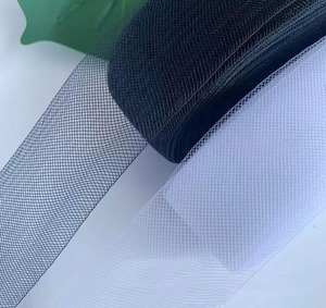 Rifiniture rigide in crine <span class=keywords><strong>di</strong></span> <span class=keywords><strong>cavallo</strong></span> intrecciate per cucire abiti da sposa cappello - Product Image 3