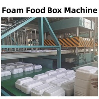 Ligne de production de boîtes alimentaires en mousse PS en gros avec pompe et moteur, traitement automatique multifonctionnel
