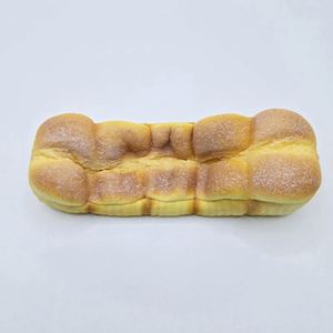Pan de trigo integral suave de PU, modelo de comida simulada, tipo pan tostado grueso, original, para exhibición en panaderías y cafeterías, venta al por mayor - Product Image 5