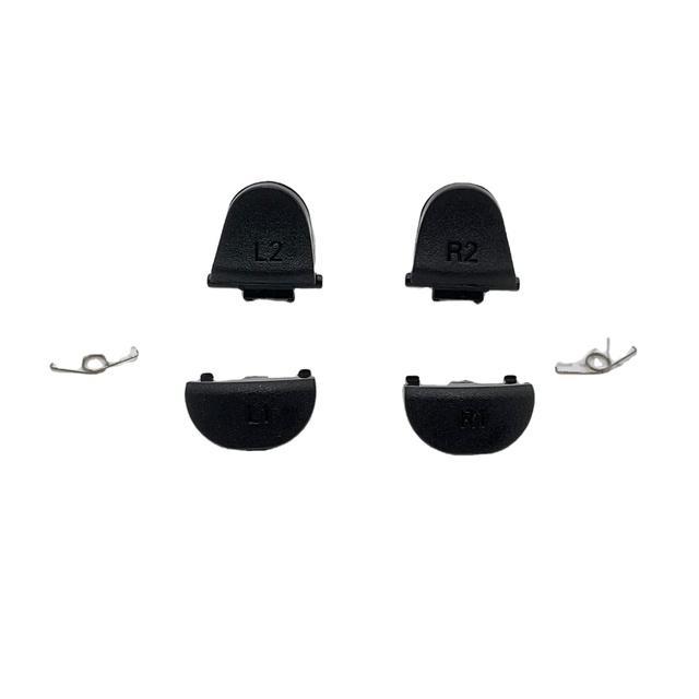 Gray JDS-040 050 for PS4 Controller L1L2R1R2 Trigger Button for PS4 Controller Buttons Trigger Replacement
