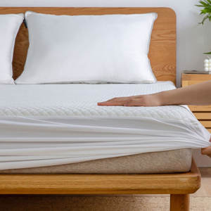 Pelindung Kasur Bambu Ukuran King Size Anti Air Sepenuhnya, Bernapas, Tanpa Suara, dengan Fitur Nyaman dan Tanpa Suara - Product Image 6