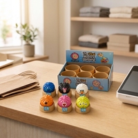 Figurines de collection en forme de ravioli, boîte mystère, visages d'animaux de dessin animé, mini-ensemble de présentation, décoration de bureau, cadeau