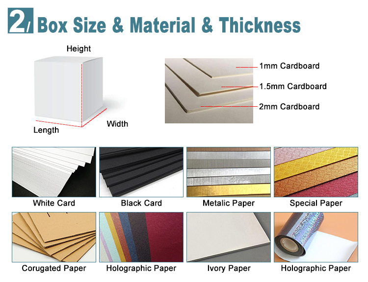 Tampa de GreyBoard Artpaper e caixa baixa para o frasco da vela que empacota com aparência luxuosa 4