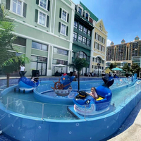 Funny Carnival Rides Children Electric Water Track Train Amusement Park RidesTrains pour adultes et enfants